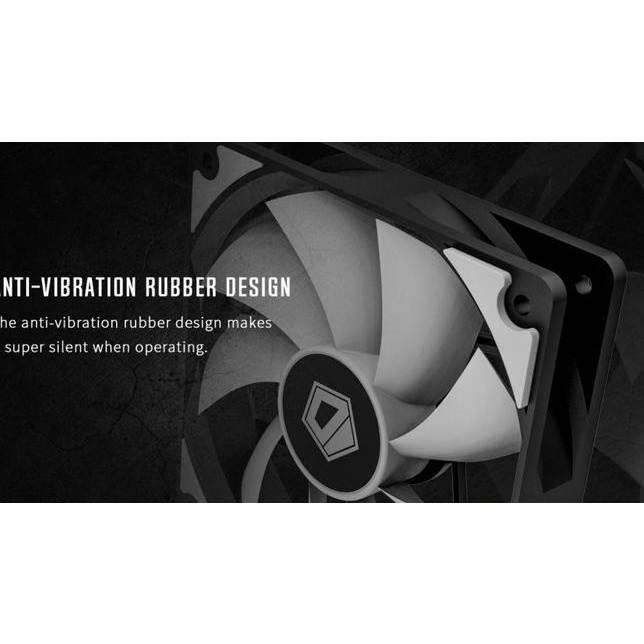 ID-COOLING NO-12025 XT 12CM 120MM PWM KIPAS CASING ID COOLING NO 12025