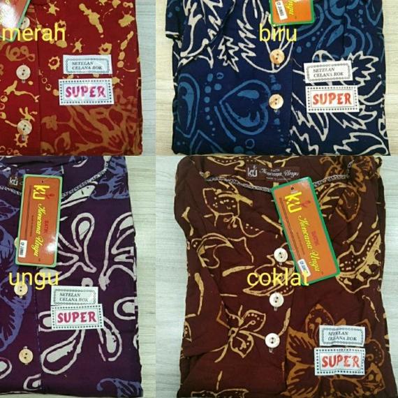 SETELAN CELANA PANJANG JUMBO KENCANA UNGU