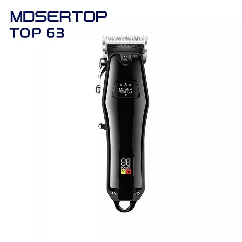 MDSERTOP 63 TOP 63 Alat Cukur Rambut Cukuran CAS Baterei 2000 mah Hair Clipper by Kemei for germany design