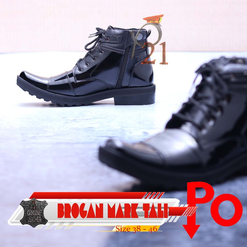 P21 BROGAN MARK TALI - SEPATU PRIA