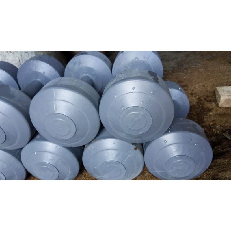 Barbel dumbel plastik 7kg