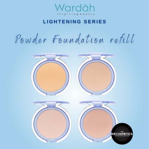 Wardah Lightening Powder Foundation Light Feel refill 12 gr