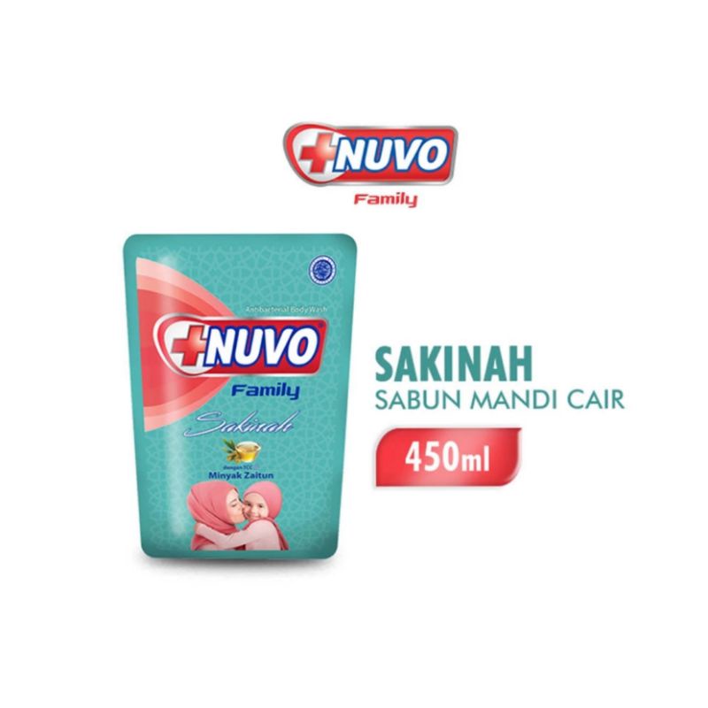 NUVO Sabun Mandi Cair Refill 400ml