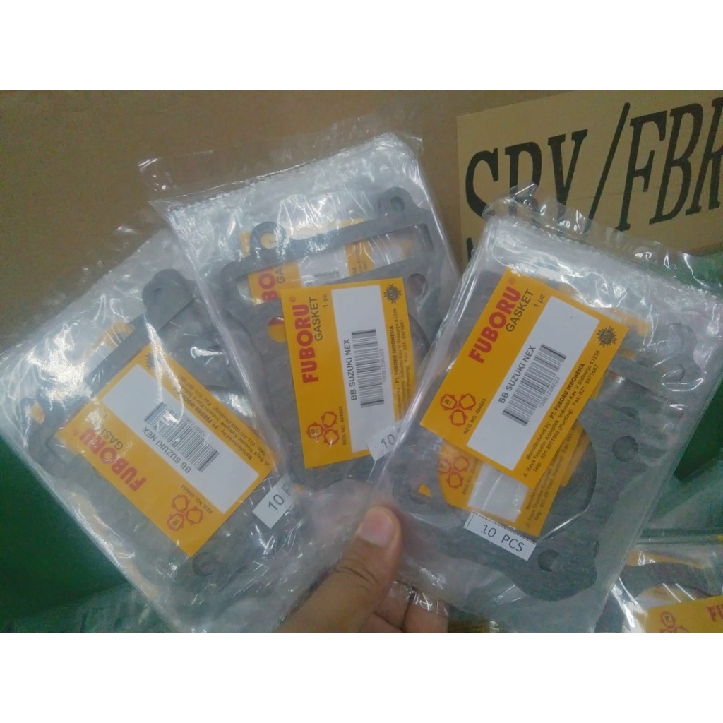 PAKING SILINDER /PAKING BLOK / GASKET BLOK / GASKET SILINDER KAWASAKI  KE 125   (ISI 10 PCS)