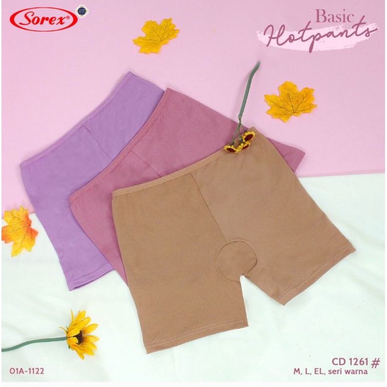 Celana Dalam wanita/anak remaja Pendek Hot pants Sorex 1261