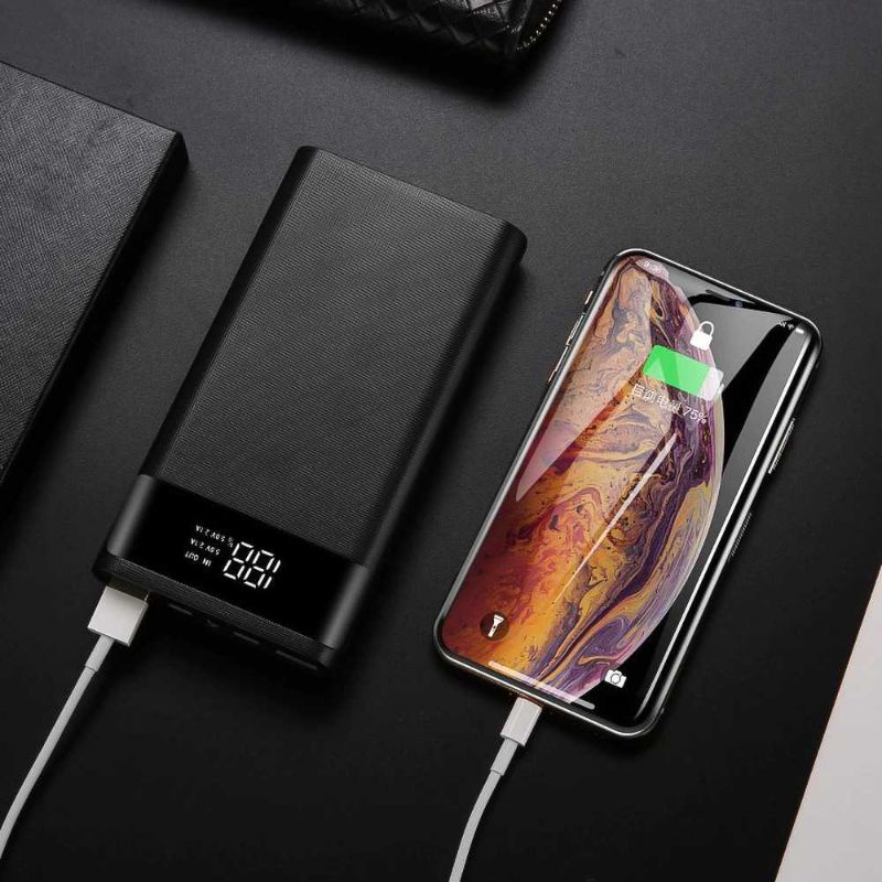 Kebidumei DIY Power Bank Case USB Type C 4 x 18650 2 Port - KA4