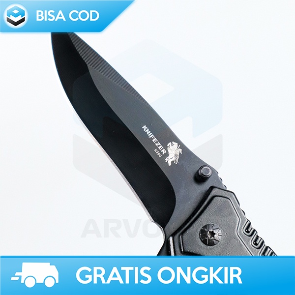 PISAU KOLEKSI PISAU LIPAT DESAIN UNIK KNIFEZER BERKUALITAS TINGGI K390