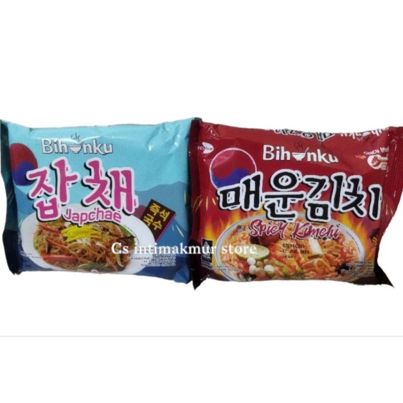 

Bihunku Spicy Kimchi Dan Japchae 55 gr