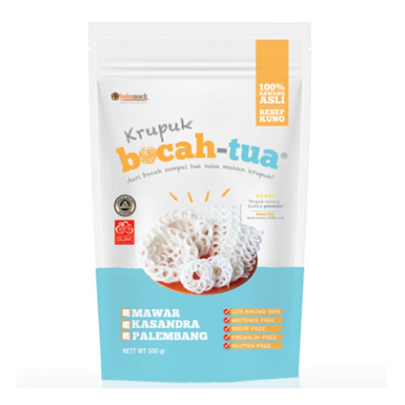 

KERUPUK BOCAH TUA - NO PERSEVATIVE - 200g