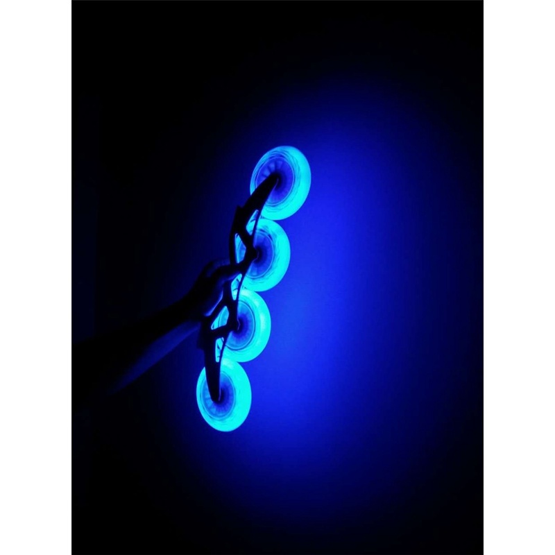 1 Pc Roda Skateboard 90A Original Ukuran 90 100 110mm Dengan Lampu Led