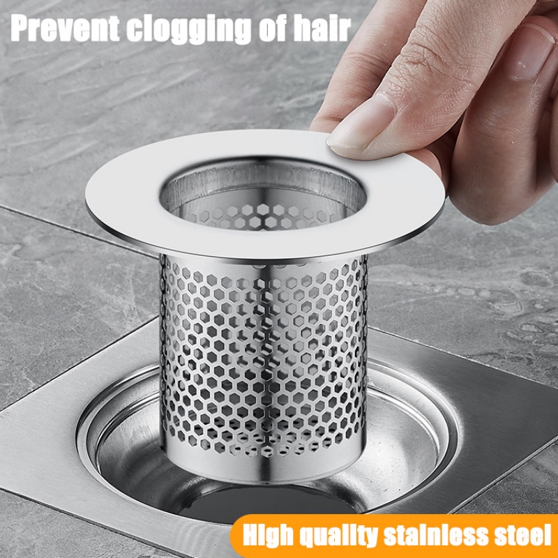 Saringan Rambut Bahan Stainless Steel Untuk Lantai Kamar Mandi