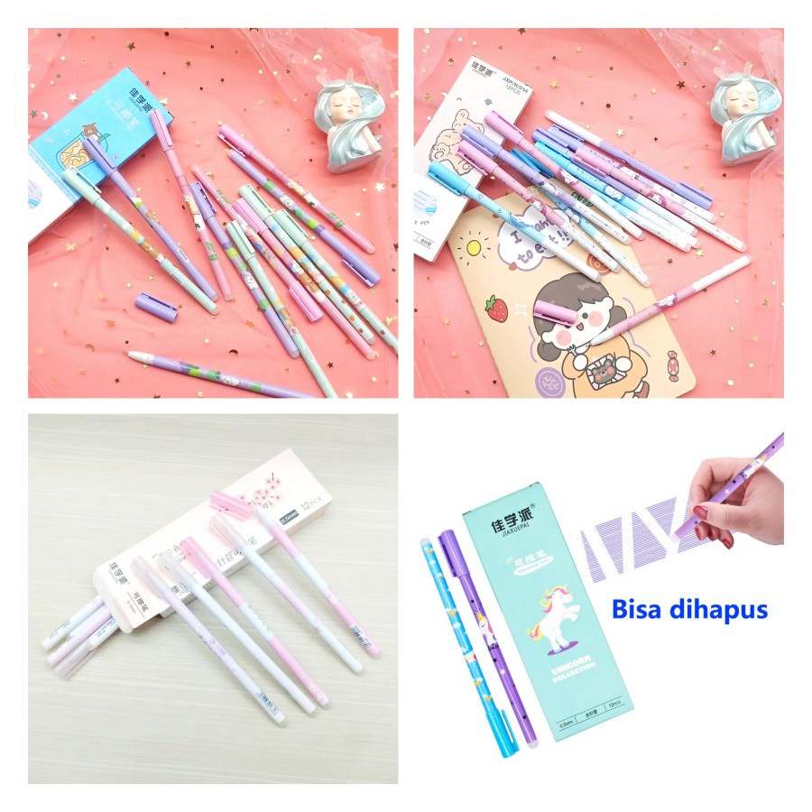 

PULPEN VIRAL BISA DIHAPUS GEL MOTIF KARAKTER LUCU IMUT / PENA HAPUS