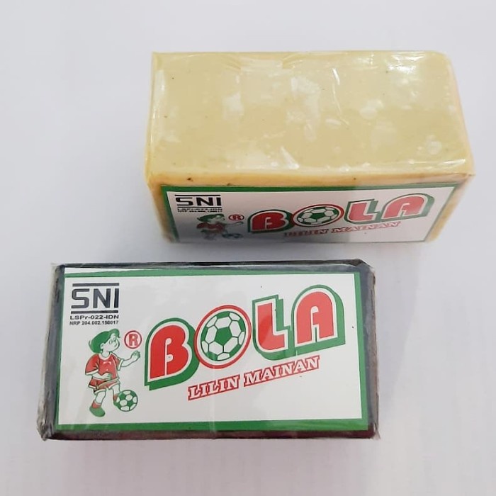 [Ready] Lilin Plastisin Mainan Hitam / Putih [Dfs40G]
