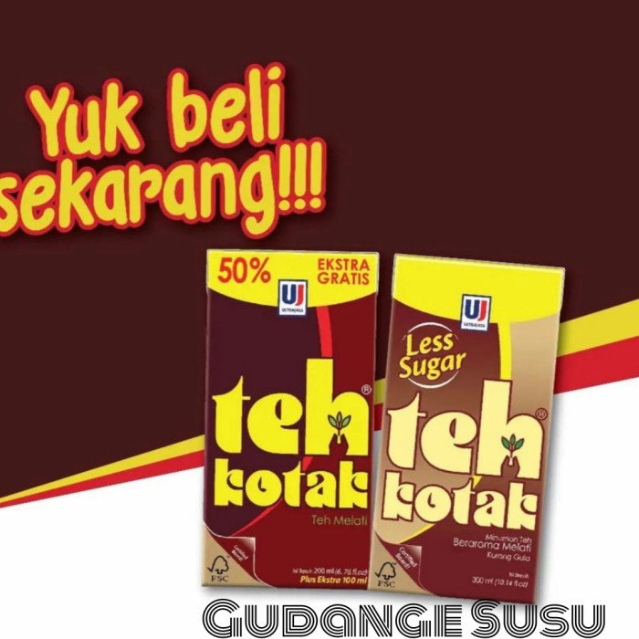 

ULTRA TEH KOTAK 300ML