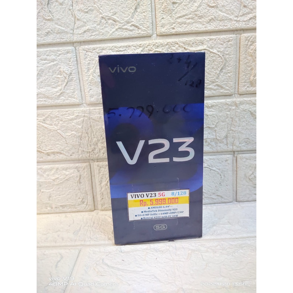 VIVO V23E RAM 8+4GB INTERNAL 128GB