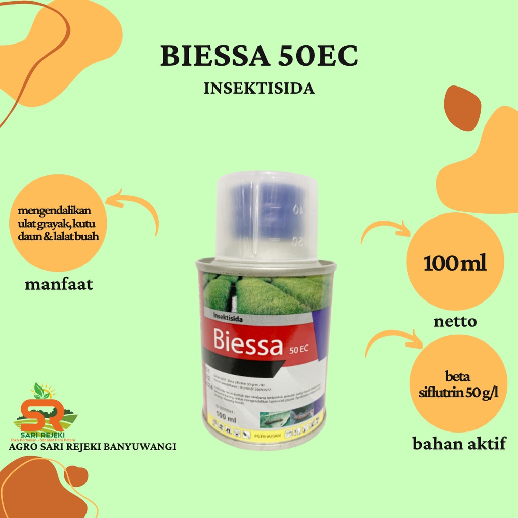 BIESSA 50EC 100ML INSEKTISIDA