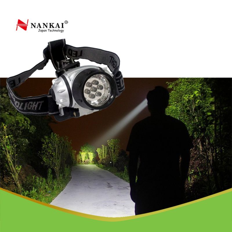 Senter kepala / Head lamp LED Nankai best quality product