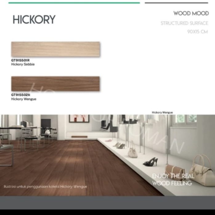 Roman Granit Hickory 90x15 GRADE A