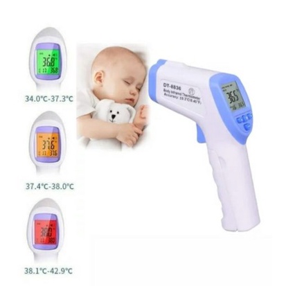 Thermogun Digital Alat Pengukur Suhu Badan Tubuh Bayi Baby Anak termometer mulut ukur ketiak anus