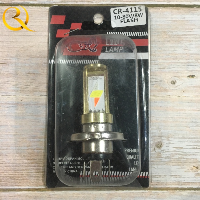 Lampu Lamp Bohlam Depan Led VIXION Petir Merek CR7