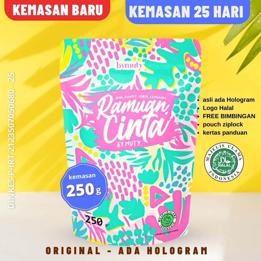 RAMUAN CINTA BY MUTY 250 GR [OFFICIAL]