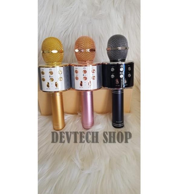 PROMO  PORTABLE WS858 / WS 858 SPEAKER SMULE ORIGINAL - Kuning