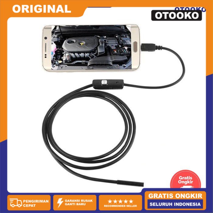 Android Camera Endoscope 720P IP67 Waterproof Kecil mini Kabel OTG