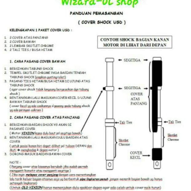 GSX R 150 SUZUKI COVER SHOCK USD