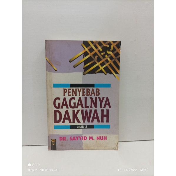 Buku Penyebab Gagalnya Dakwah Jilid 2 By Dr Sayyid M Nuh