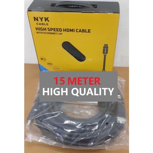 NYK Cable HDMI with Ethernet 1,4V 15 Meter