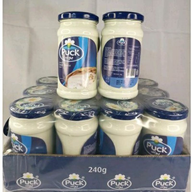 CREAM CHEESE PUCK KEJU PUCK 240Gram KEJU ARAB