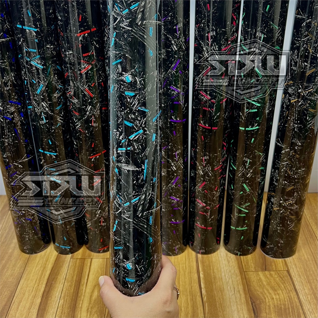 Sticker Carbon Forged Stiker Karbon Forged Stiker Motor ukuran 100cm ke 100cm
