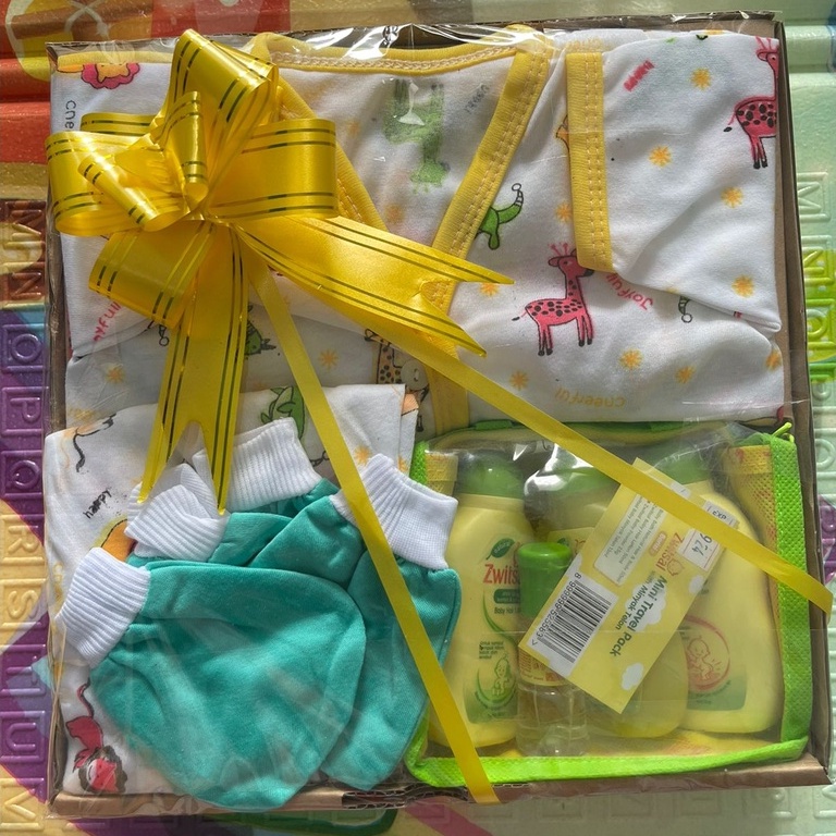 Kado bayi baru lahir / Baby Gift New Born / Perlengkapan bayi baru lahir/ Paket Parcel Bayi / Hampers Bayi Baru lahir / Hadiah Bayi / Baju Bayi 05