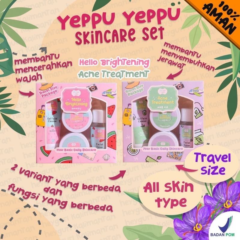 Skincare Yeppu Yeppu By Kiyowo