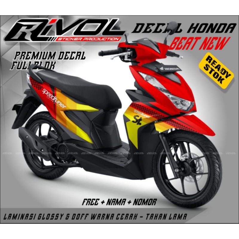 Decal Beat Street New 2021 Full Body Sticker Motor 2020 Modif Sticker Vareasi Aksesoris 2020