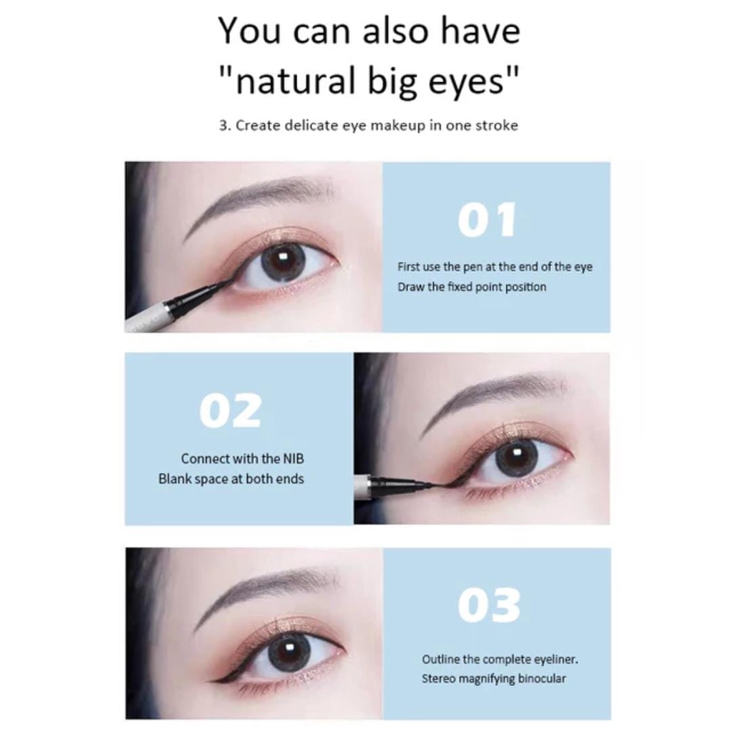 Eyeliner Tahan Air Tahan Lama HENGFEI F6182 CJR