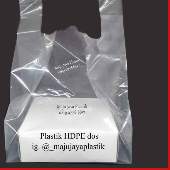 

Kantong Plastik Bening Dos / HDPE DOS 22x22,25x25,30x30 - 20 X 20