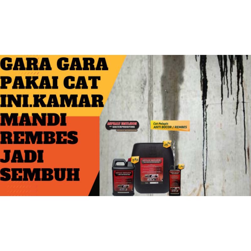 aspal cair anti rembes