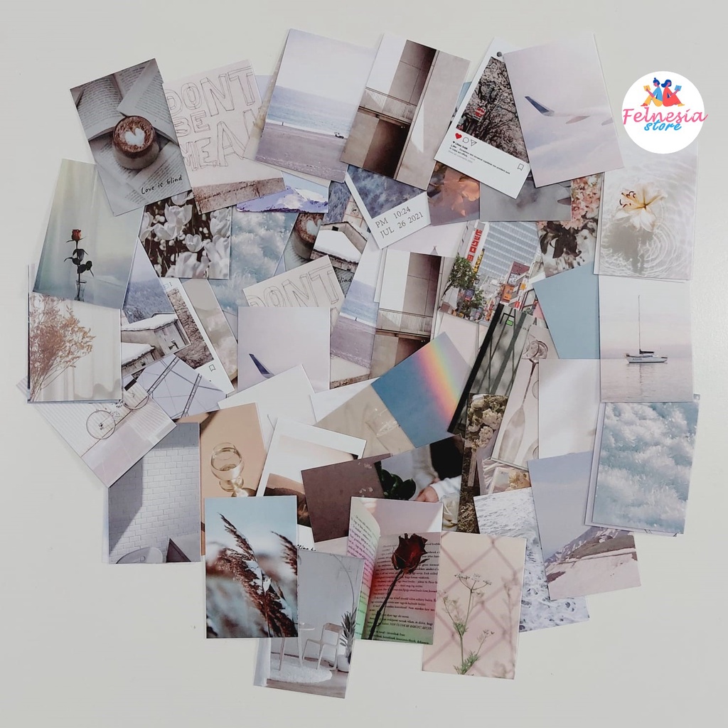 

Sticker Aesthetic untuk Jurnal, Srapbook per 10pcs