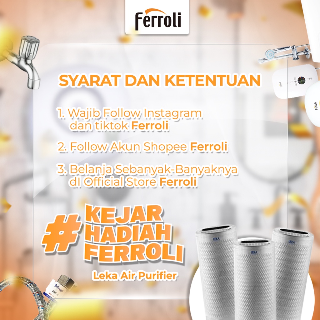 Kejar Hadiah  Ferroli Free Leka Air Purifier AP8000