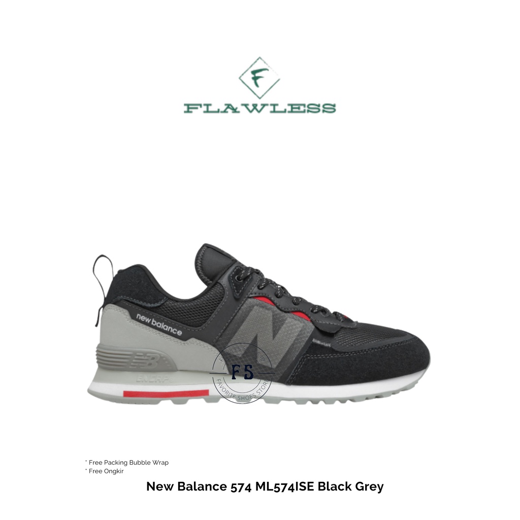 New Balance 574 ML574ISE Black Grey