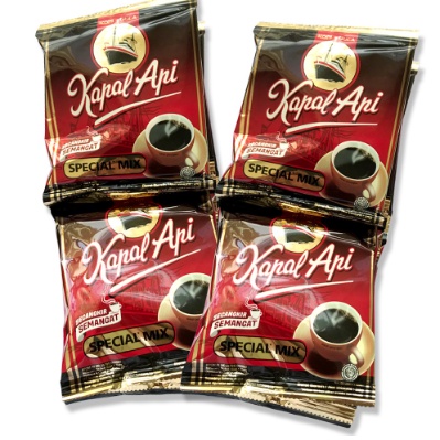 Kopi Kapal Api Special Mix Kemasan 1 Renceng Ukuran 25Gram