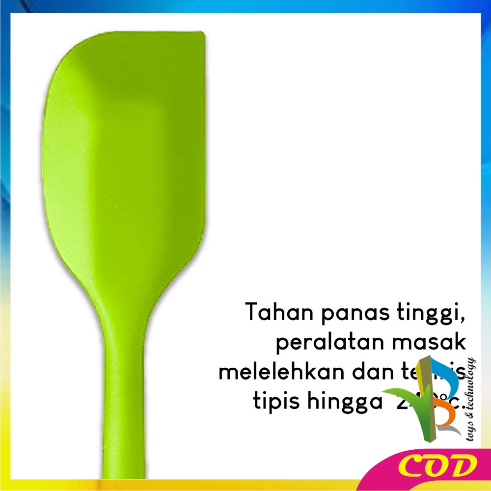 RB-C276 Spatula Silikon Tahan Panas Set 6IN1 Sutil Silicone Set Lengkap / Peralatan Dapur Kitchen Tool / Kitchen Utensil Set