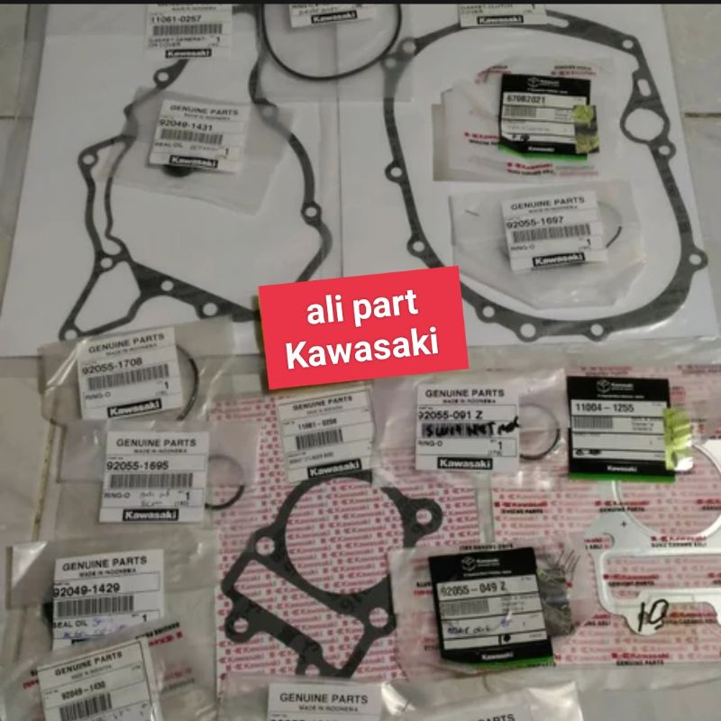 PAKING FULL SET BLITZ/BLITZ JOY GASKET PERPAK HEAD/BLOK/KOPLING/MAGNET/KNALPOT/ORING TUTUP KLEP/ORIN