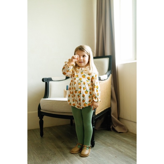 BOHOPANNA YVONNE BODYSUIT/ CAROL BODYSUIT / Bodysuit bohopanna/ romper lengan panjang anak perempuan/ ruffle bodysuit