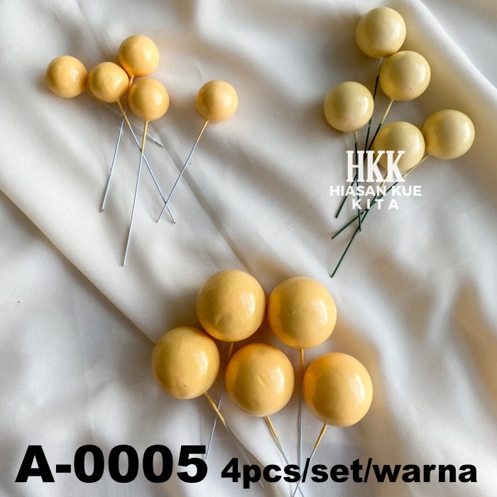 

Topper Cake Candy Colour Bola Warna isi 4 Birthday Cake Topper