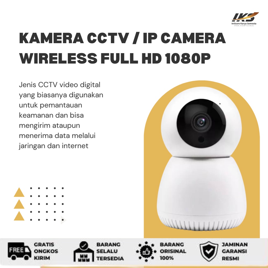 Kamera CCTV / IP Camera Wireless Full HD 1080P