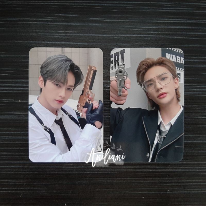 Hyunjin Lee Know POB Mukor Maxident PC / Photocard Benefit Music Korea Lino Stray Kids