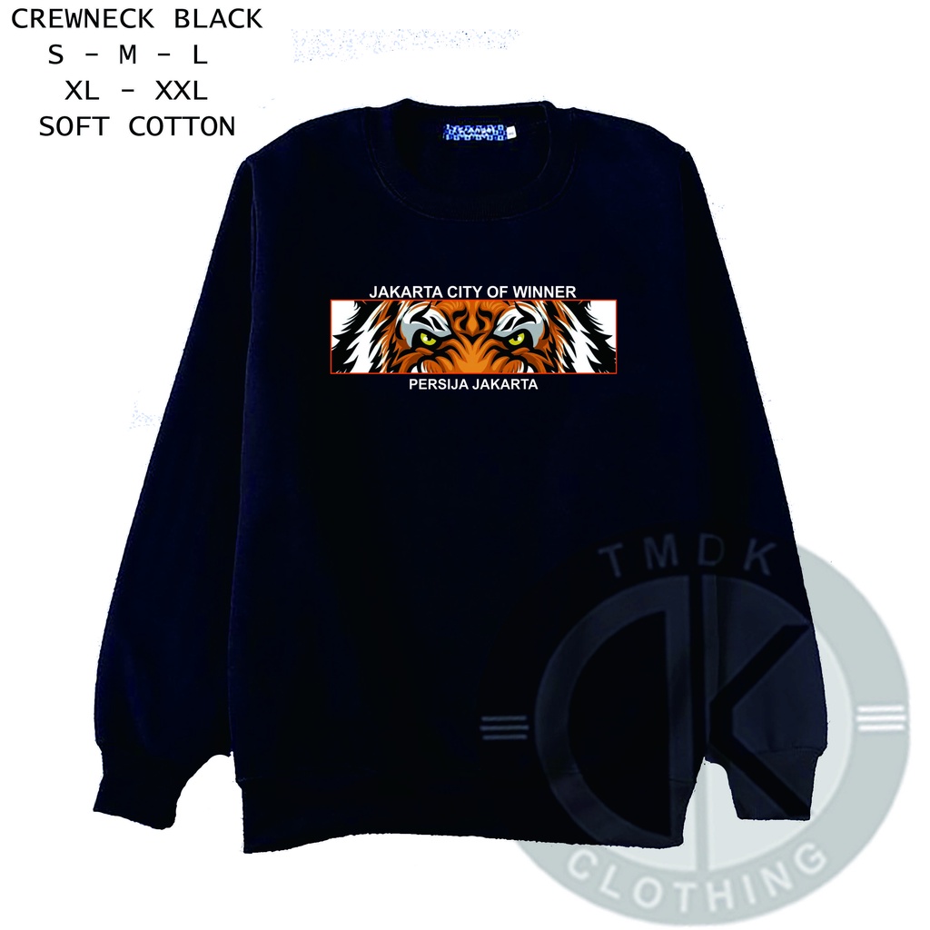 Sweater Crewneck Distro Persija  Pria Wanita Sablon City OF Winner Size M L XL XXL Murah