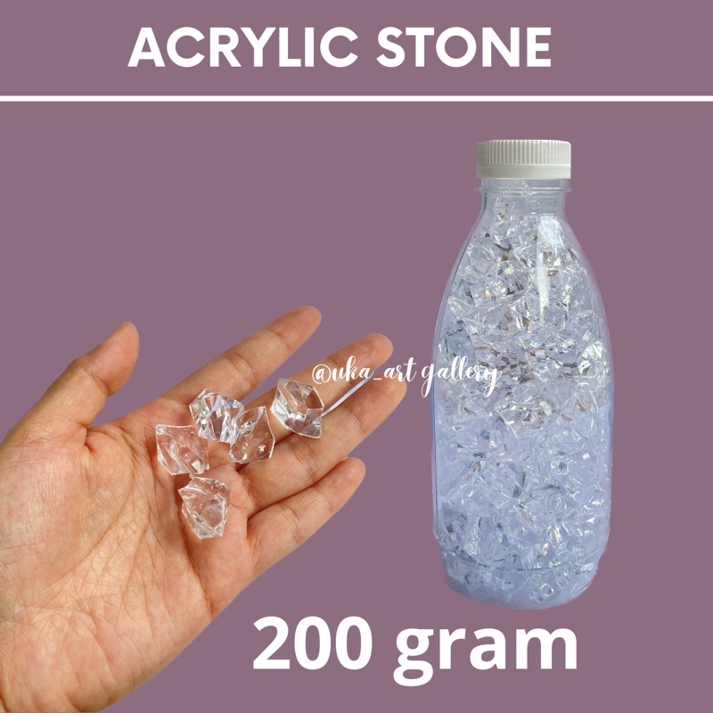 batu akrilik resin art ACRYLIC STONE BATU ACRYLIC UNTUK CRAFT batu akrilik
